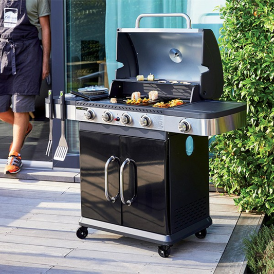 Cook In Garden | FIDGI | 4 Gas Barbecue | AM064SBI